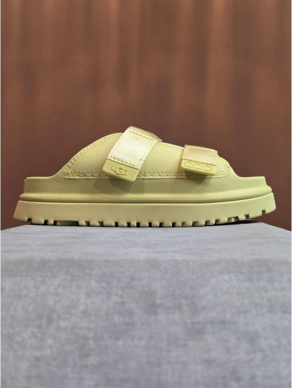 UGG GoldenGlow Sandal Slide - Golden Yellow (1166513K) Toddler Size 13